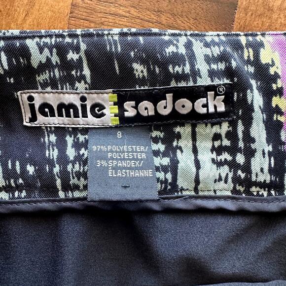 Jamie Sadock Abstract Women's Golf Athletic Skort Size 8 - Picture 5 of 9